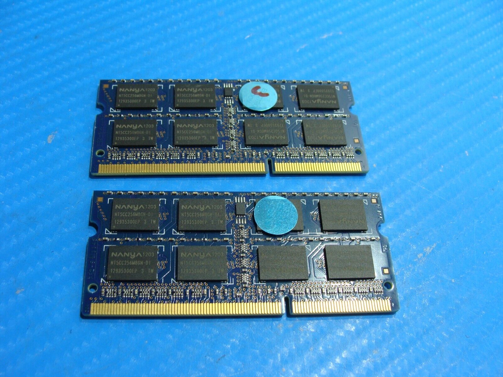 Dell M18x R2 Nanya 8GB (2x4GB) PC3-12800S Memory RAM SO-DIMM NT4GC64B8HG0NS-DI