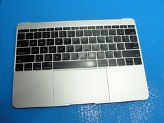 MacBook A1534 12" 2016 MLHA2LL/A Top Case w/Keyboard TrackPad Silver 661-04881 