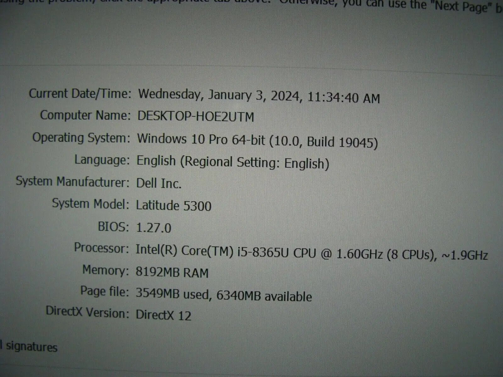 PwR Battery Sim Ready Dell Latitude 5300 14FHD i5-8365U 4.1GHz 8GB RAM 256B SSD