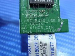 Lenovo 15.6" B575 Original USB Port Network LAN Ports Board 55.4PN05.001G GLP* LENOVO