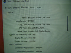 New! Lenovo IdeaPad Gaming 3-15ACH6 15.6 120Hz Ryzen 5 5600H 8GB 256GB GTX1650
