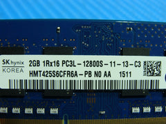 Dell 5555 Laptop SK hynix 2GB Memory PC3L-12800S-11-13-C3 HMT425S6CFR6A-PB SK hynix