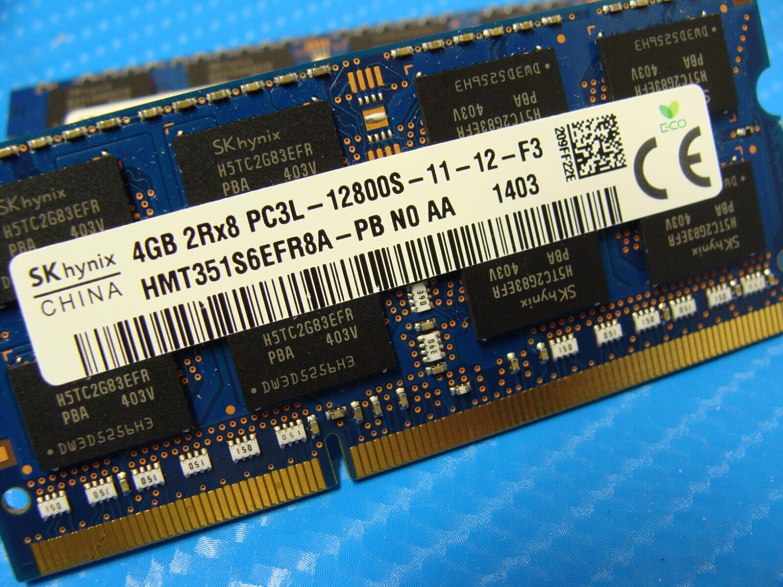 Dell 7537 SK Hynix 8GB (2x4GB) PC3L-12800S Memory RAM SO-DIMM HMT351S6EFR8A-PB