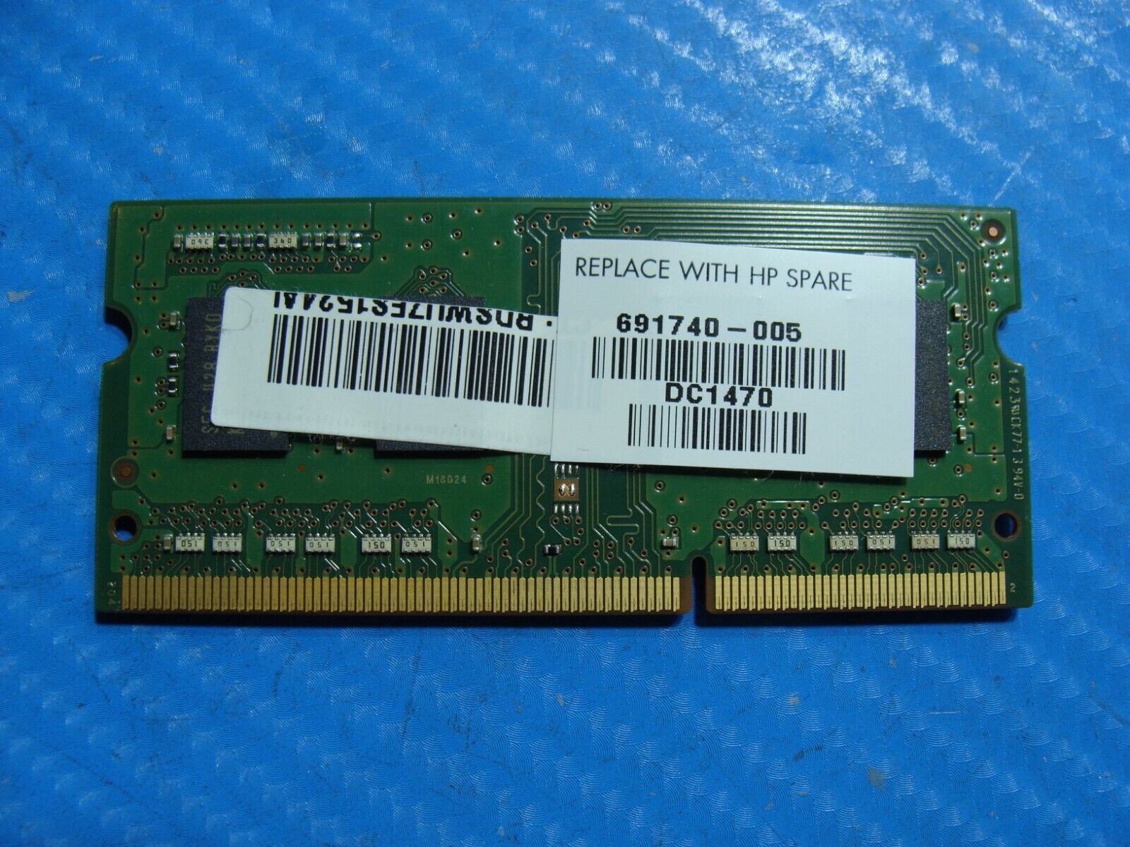 HP 15-u011dx Samsung 4Gb 1Rx8 Memory Ram So-Dimm PC3L-12800S M471B5173DB0-YK0