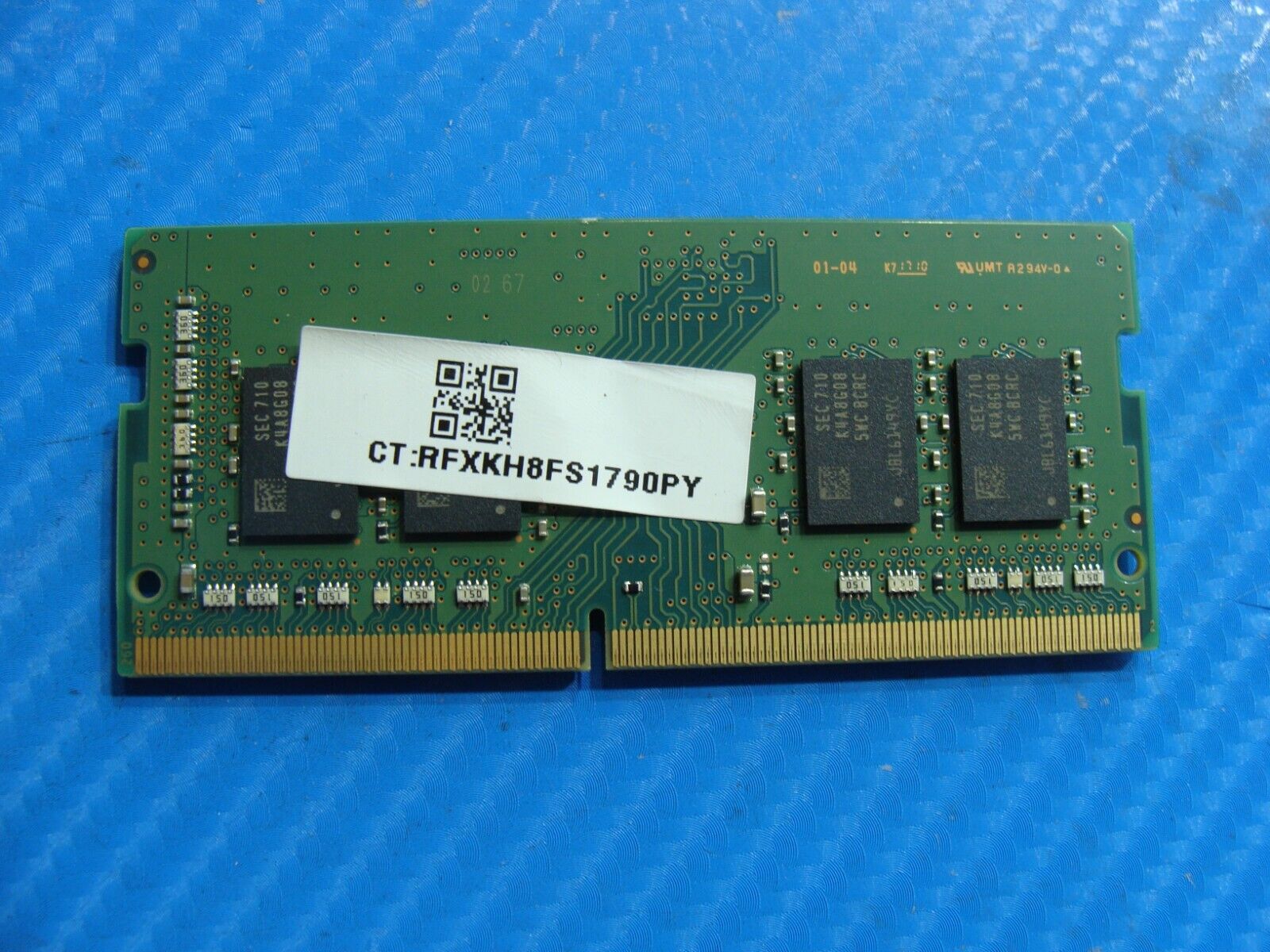 HP 15-ax220tx Samsung 8GB 1Rx8 PC4-2400T Memory RAM SO-DIMM M471A1K43CB1-CRC