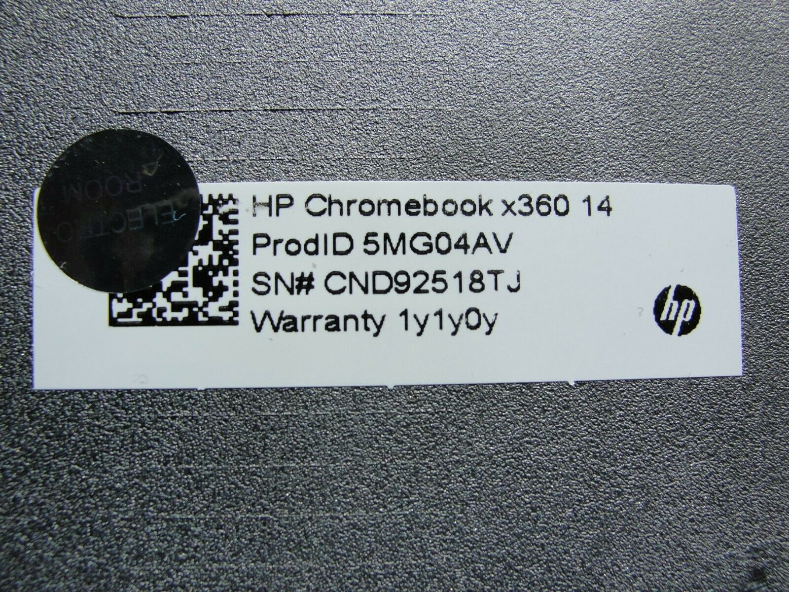 HP Chromebook x360 14 G1 14