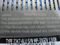 Lenovo ThinkPad Twist S230u 12.5" Genuine Bottom Case Base Cover AM0RP000120 - Laptop Parts - Buy Authentic Computer Parts - Top Seller Ebay