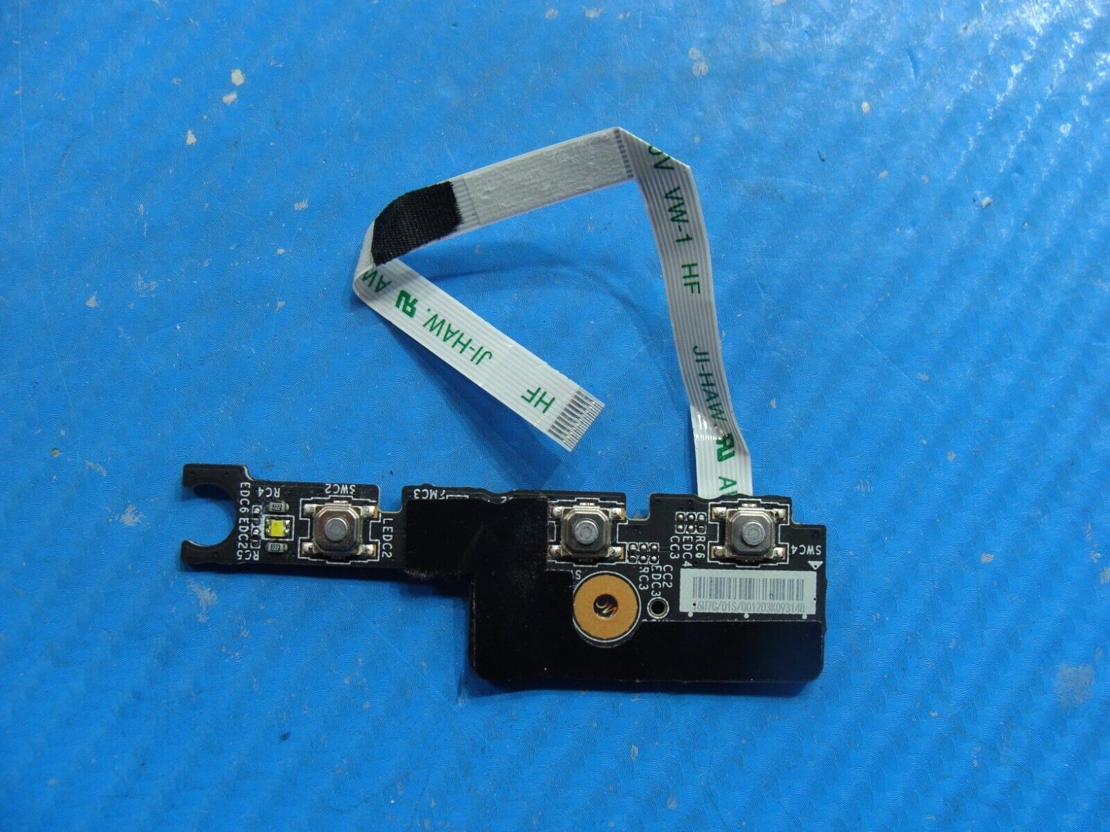 MSI GP65 Leopard 10SFK 15.6 Genuine Laptop Power Button Board w/Cable