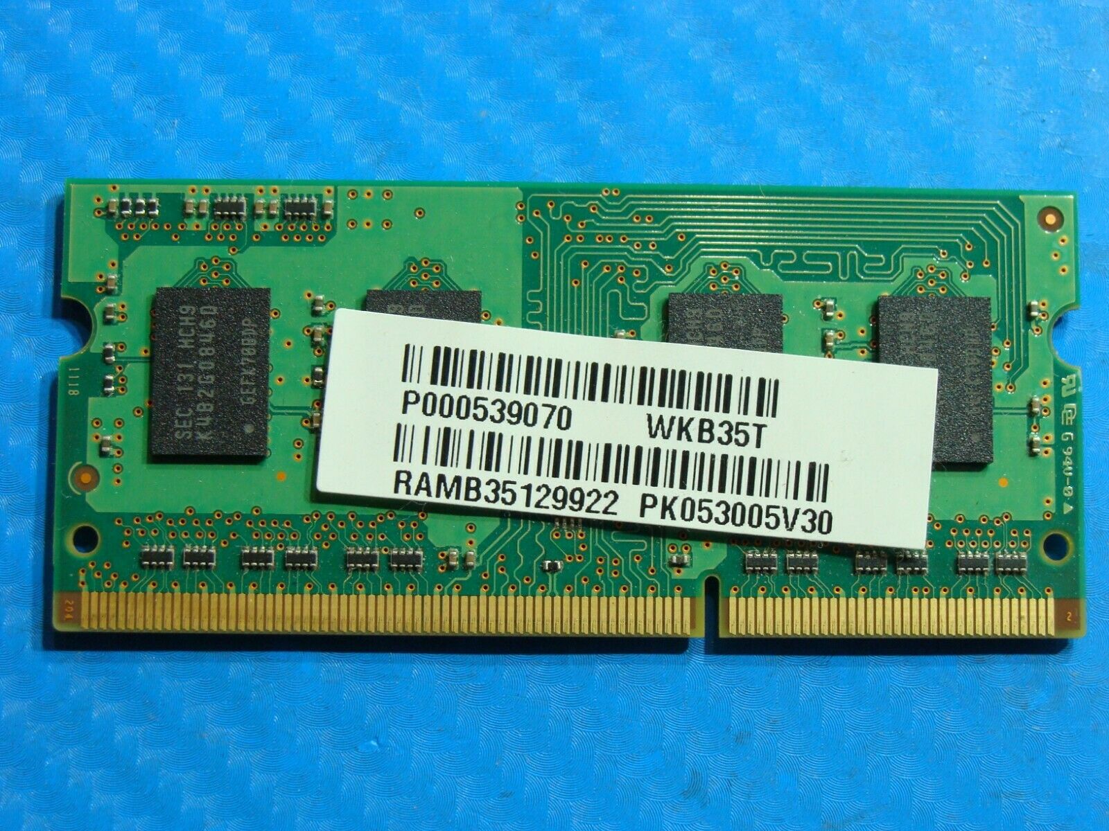 Toshiba P755-S5320 Samsung 2GB PC3-10600S SO-DIMM Memory RAM M471B5773DH0-CH9 - Laptop Parts - Buy Authentic Computer Parts - Top Seller Ebay