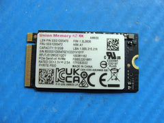 Lenovo 14ALC7 Union Memory 512GB M.2 NVMe SSD Solid State Drive 5SS1D05472