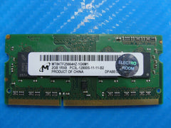 Lenovo Y580 SO-DIMM Micron 2GB Memory PC3L-12800S-11-11-B2 MT8KTF25664HZ-1G6M1 - Laptop Parts - Buy Authentic Computer Parts - Top Seller Ebay