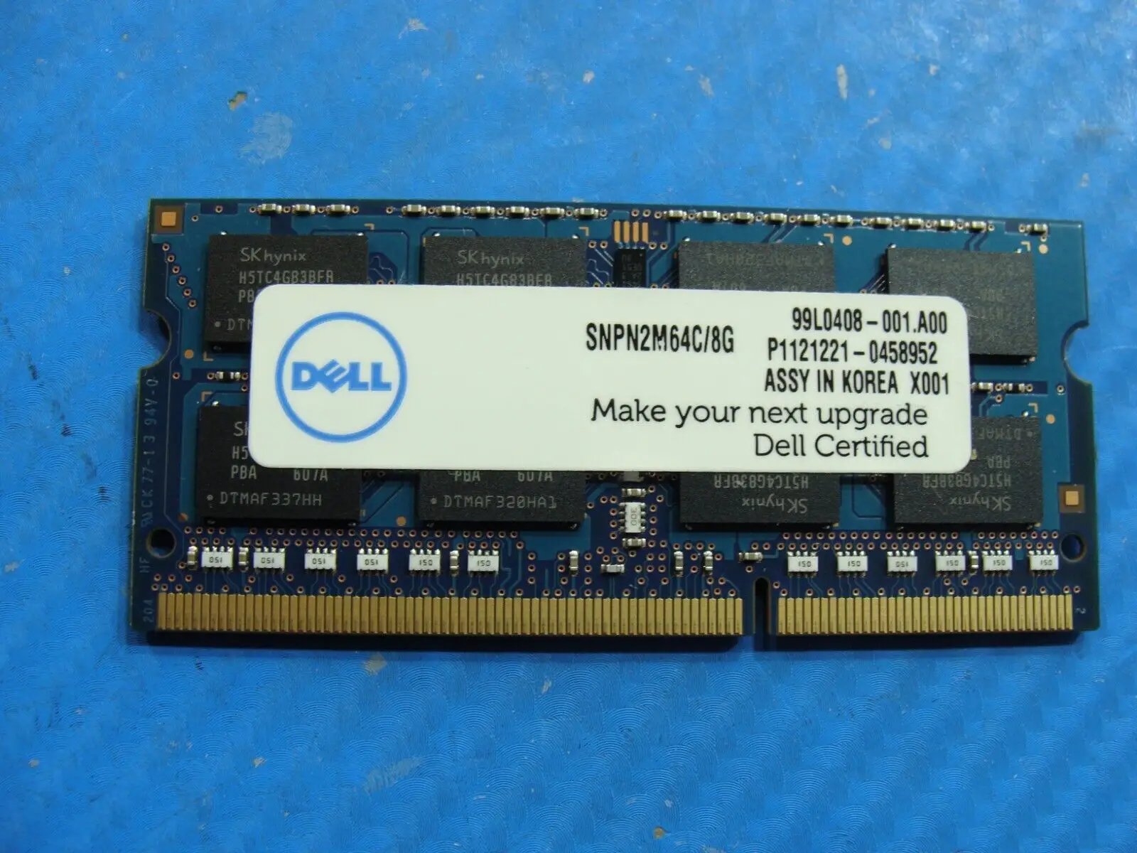 Dell E7450 SK Hynix 8GB 2Rx8 PC3L-12800S Memory RAM SO-DIMM HMT41GS6BFR8A-PB