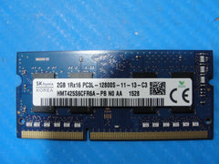 Dell 7548 SK Hynix 2GB 1Rx16 PC3L-12800S Memory RAM SO-DIMM HMT425S6CFR6A-PB