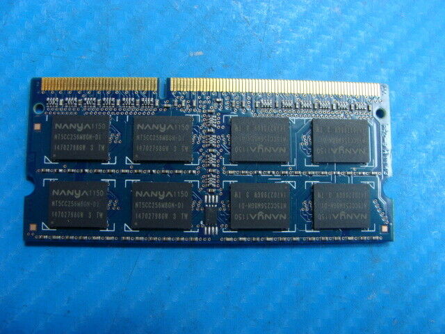 Dell M17x R3 Nanya 4GB 2Rx8 PC3-12800S SO-DIMM Memory RAM NT4GC64B8HG0NS-DI #3 - Laptop Parts - Buy Authentic Computer Parts - Top Seller Ebay