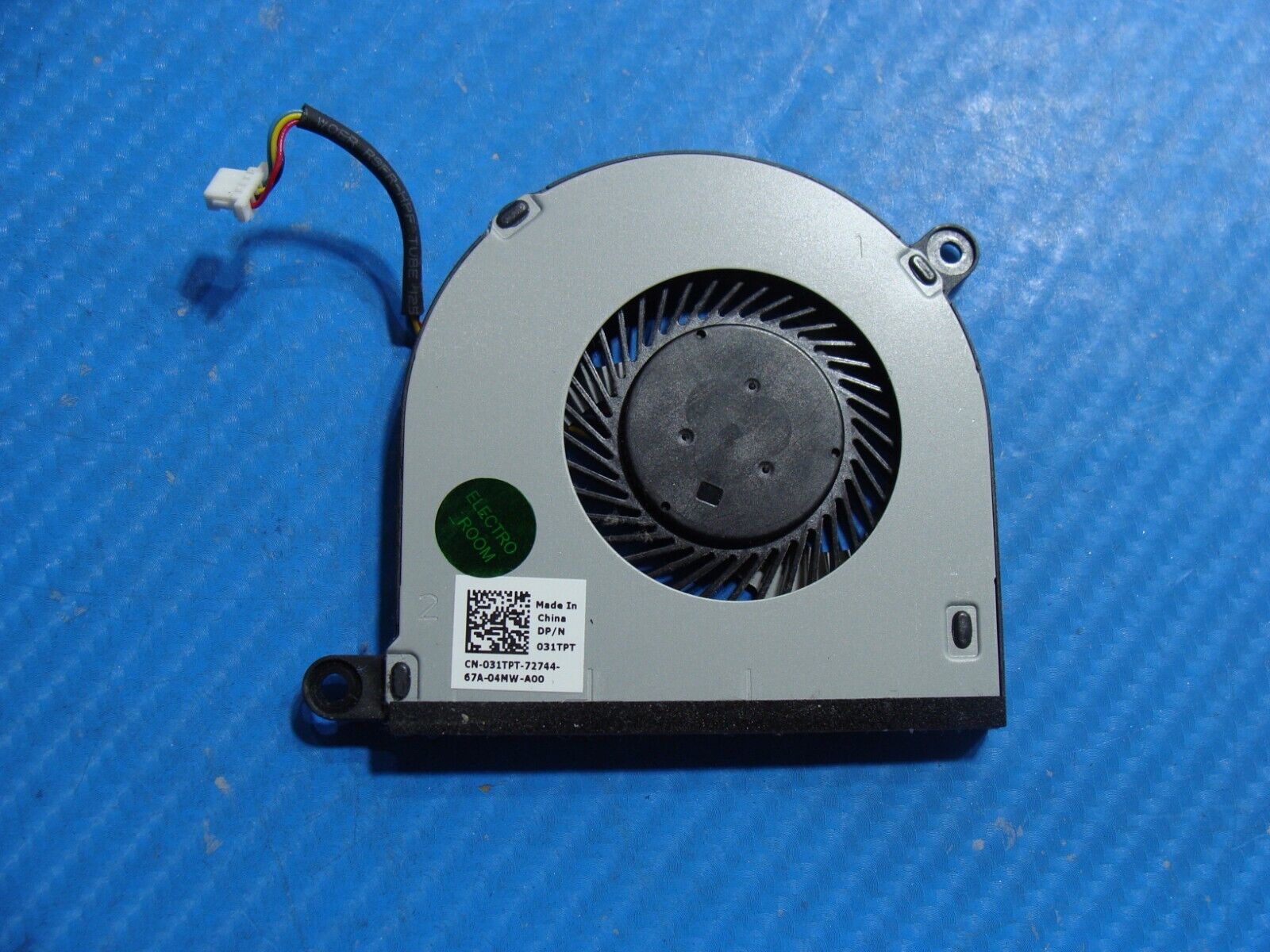 Dell Inspiron 13.3” 13 7368 Genuine Laptop CPU Cooling Fan 31TPT 023.1006M.0011