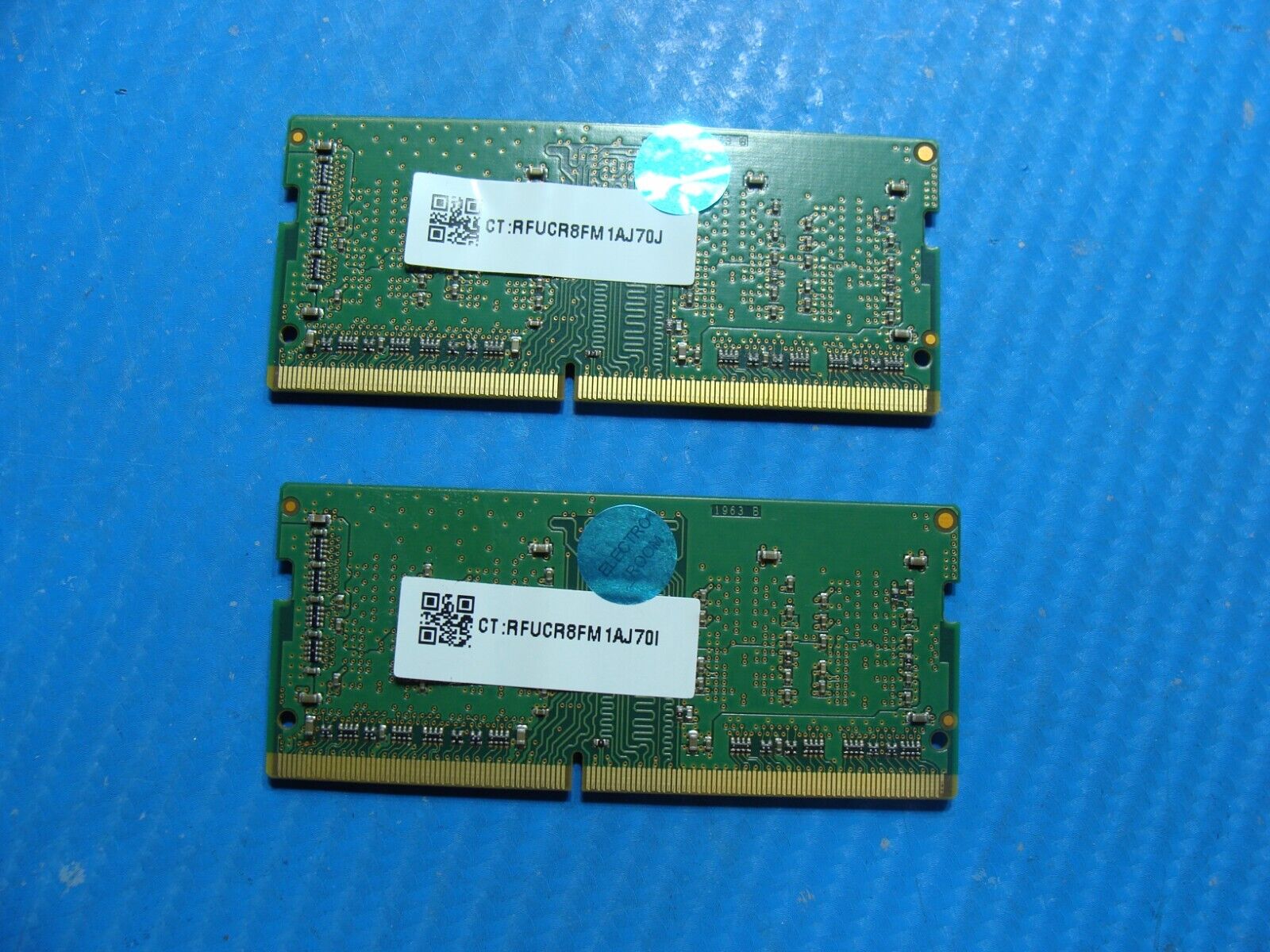 HP mt20 Micron 8GB 2x4GB 1Rx16 PC4-2400T Memory RAM SO-DIMM MTA4ATF51264HZ-2G3B1