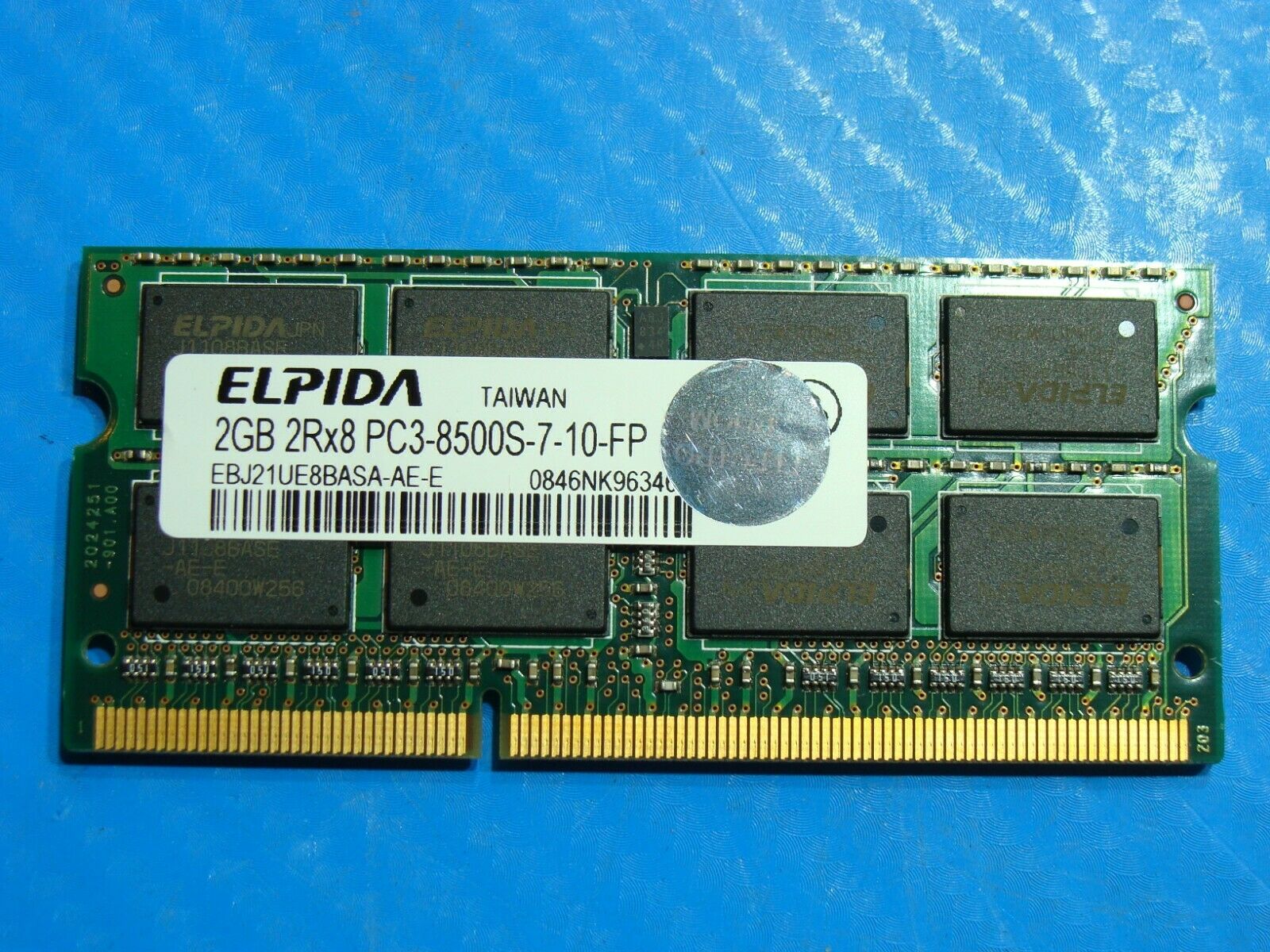 Dell Alienware M17 Laptop Elpida 2GB Memory PC3-8500S-7-10-FP EBJ21UE8BASA-AE-E - Laptop Parts - Buy Authentic Computer Parts - Top Seller Ebay