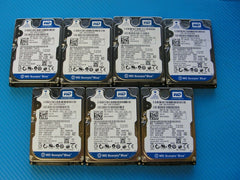 LOT of 7 80GB 2.5" Laptop SATA Hard Drives WD WD800BEVT /NO BAD SECTORS 2 