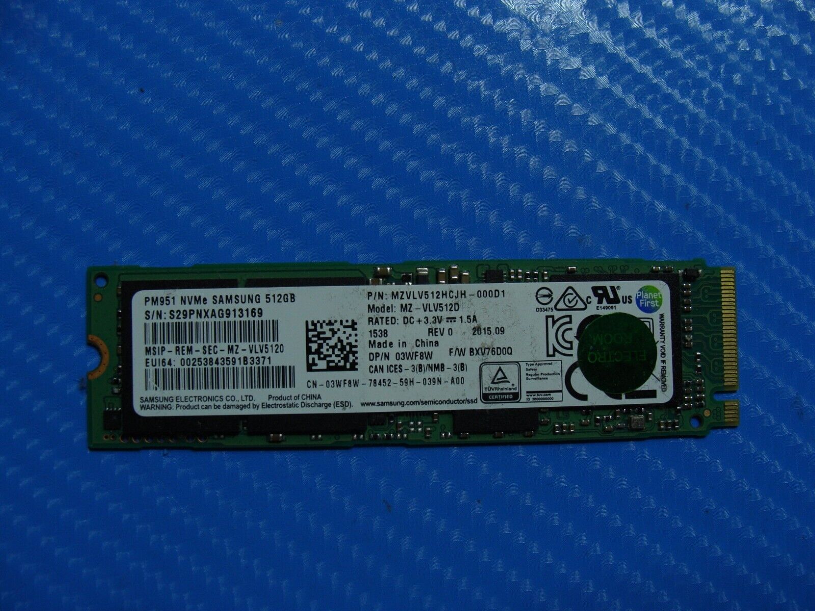 Dell XPS 15 9550 15.6