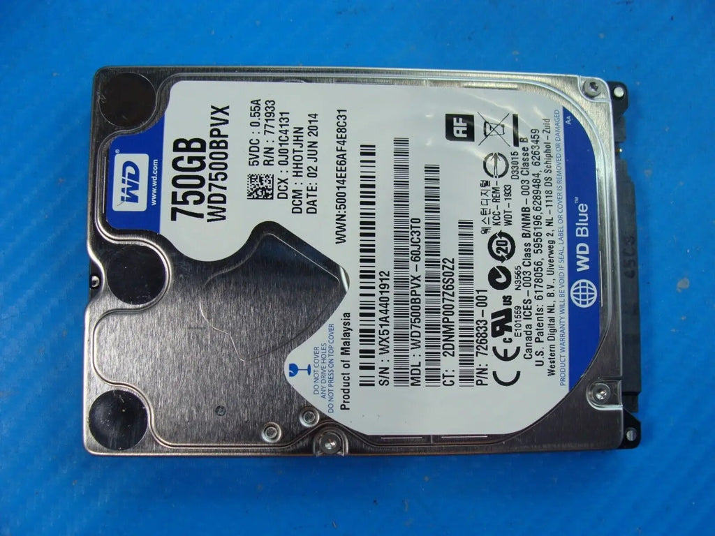 Wd7500bpvx sales