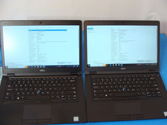 GR8 Lot of 2 ROBUST Dell Latitude 5480 Laptop i7-7600U 2.8GHz 8GB RAM 256GB SSD