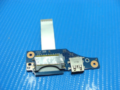 Dell Inspiron 15.6” 15-7000 OEM USB SD Card Reader Board w/Cable LS-D995P FVCXR