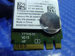 Lenovo 15.6" G50 Series Original Wireless WiFi Card 04X6025 RTL8723BE GLP* Lenovo