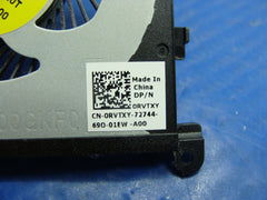 Dell XPS 15 9550 15.6" Genuine Laptop Left CPU Cooling Fan RVTXY DC28000GKF0 Dell