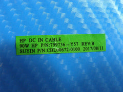 HP 14-am052nr 14" Genuine Laptop DC IN Power Jack w/Cable 799736-Y57 - Laptop Parts - Buy Authentic Computer Parts - Top Seller Ebay