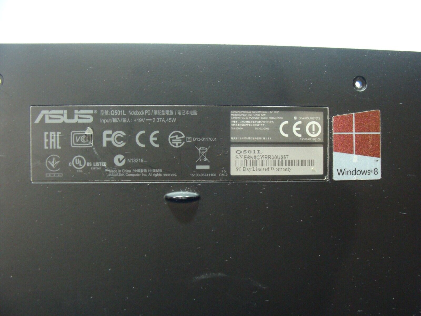 Asus Q501L 15.6