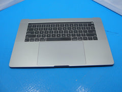 MacBook Pro A1990 15" 2018 MR932LL/A Top Case w/Keyboard Space Grey 661-10345