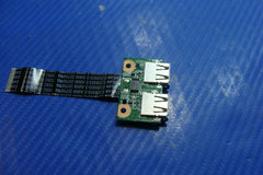 HP 15.6" 2000-329WM Genuine Dual USB Port Board w/Cable 35110CJ00-04T-G GLP* HP