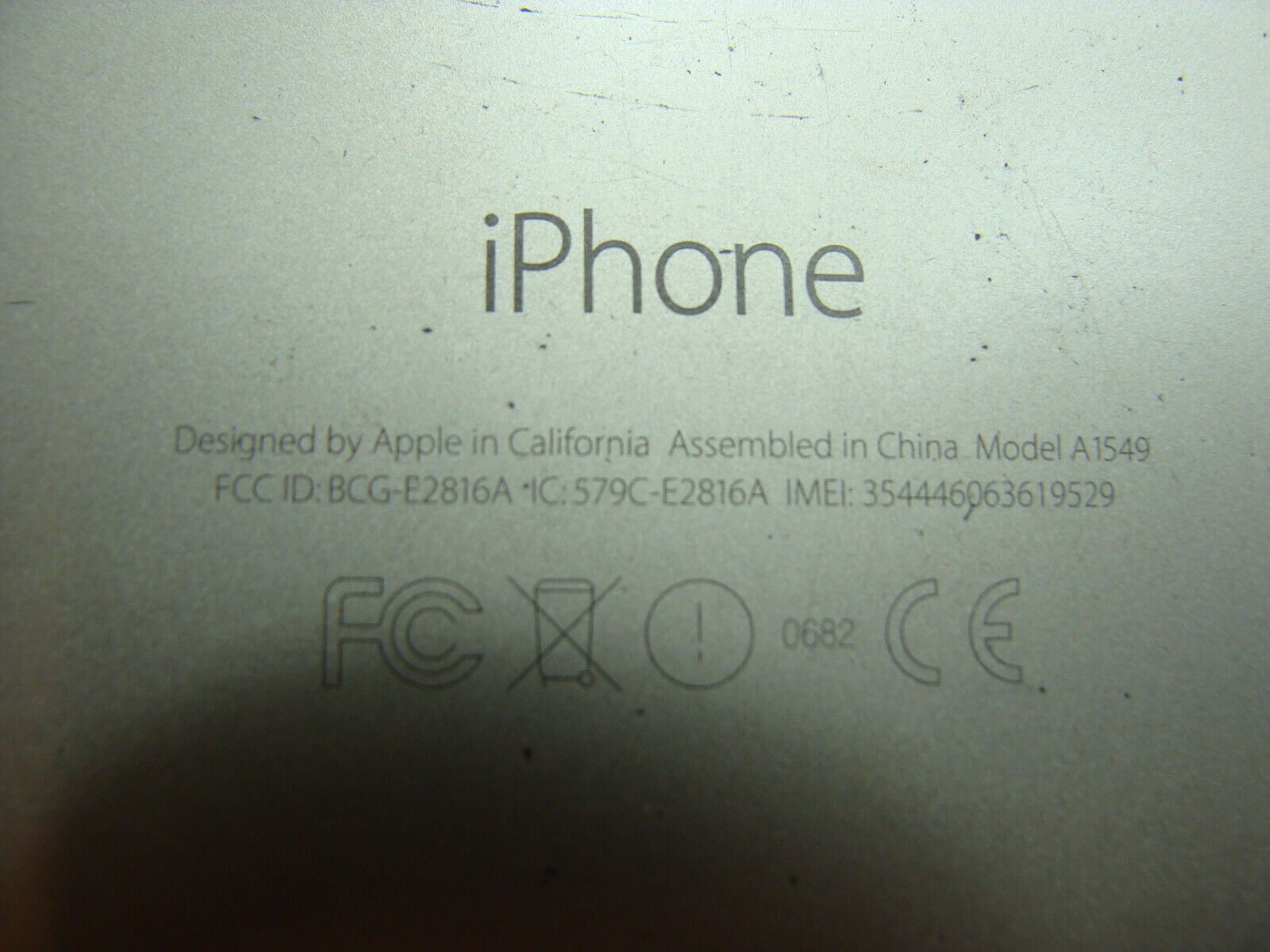 iPhone 6 A1549 4.7