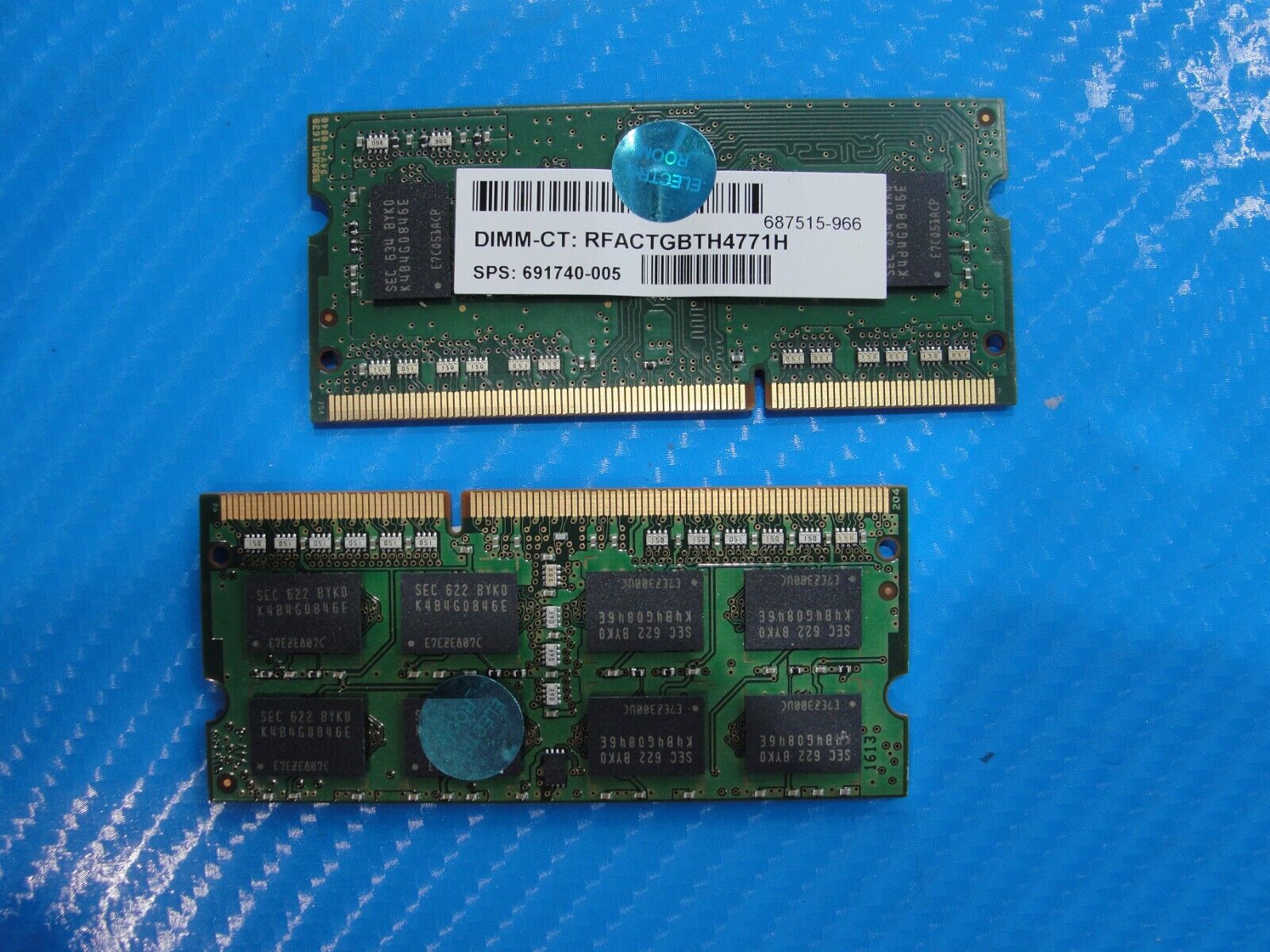 HP 15-w237cl Samsung 12Gb (4Gb & 8Gb) Memory M471B5173EB0-YK0 M471B1G73EB0-YK0