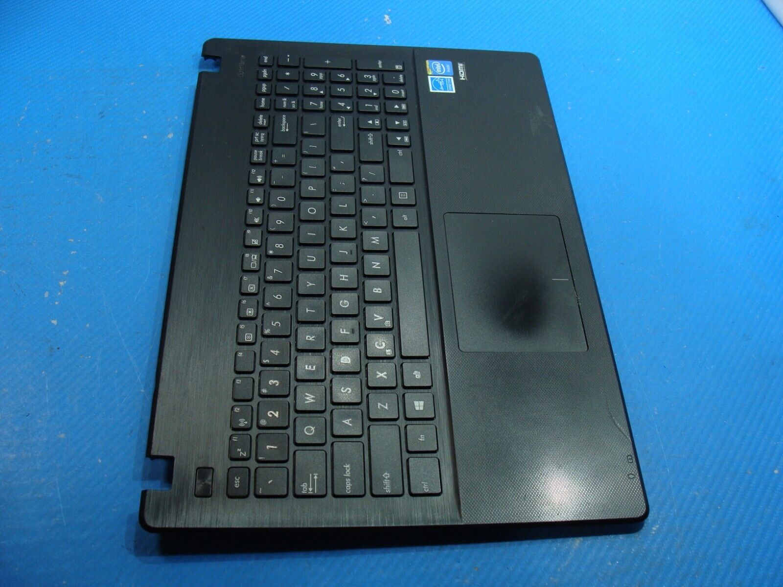 Asus 15.6” X551MAV-DB01 OEM Palmrest w/TouchPad Keyboard Black 13NB0481AP0321