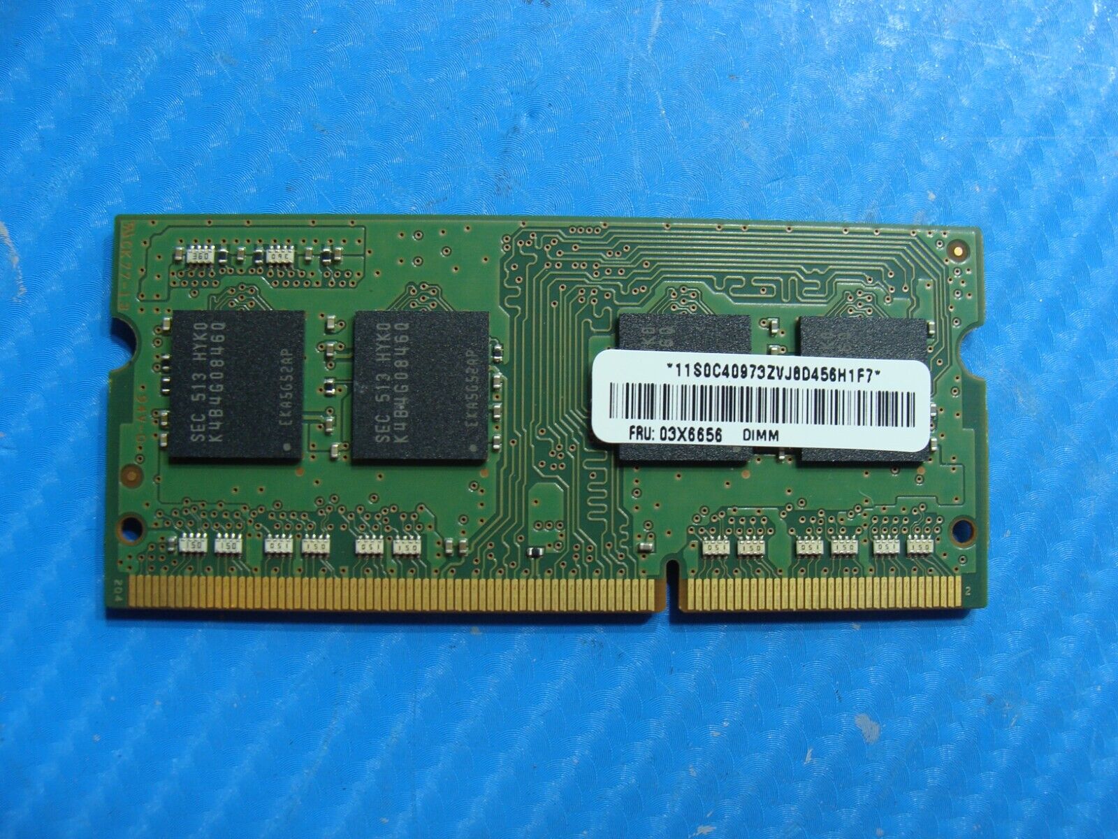 Lenovo T440P Samsung 4GB 1Rx8 PC3L-12800S Memory RAM SO-DIMM M471B5173QH0-YK0