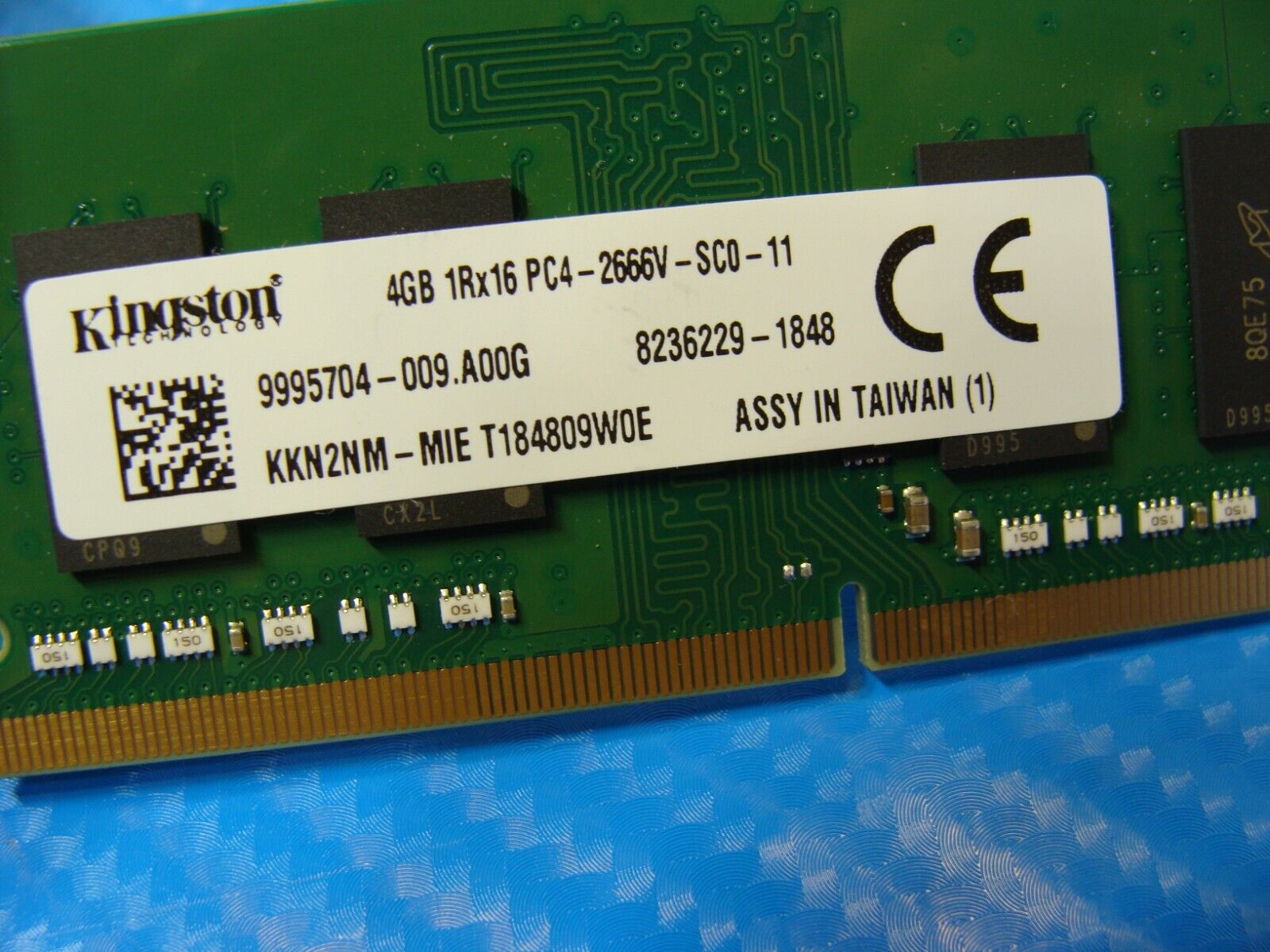 Dell 3482 Kingston 4GB 1Rx16 SODIMM Memory RAM PC4-2666V KKN2NM-MIE