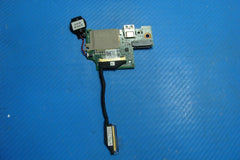 Dell Inspiron 13-7373 13.3" Power Button USB SD Reader Board w/Cables 3mfmx 