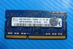 Dell 15 5559 SK Hynix 4Gb 1Rx8 Memory Ram So-Dimm pc3l-12800s hmt451s6bfr8a-pb 