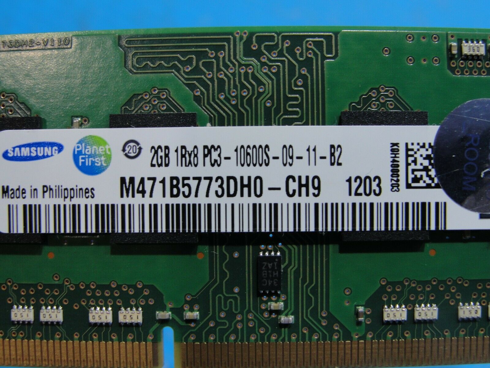 MacBook Pro A1278 Samsung 2GB Memory RAM SO-DIMM PC3-10600S M471B5773DH0-CH9 - Laptop Parts - Buy Authentic Computer Parts - Top Seller Ebay