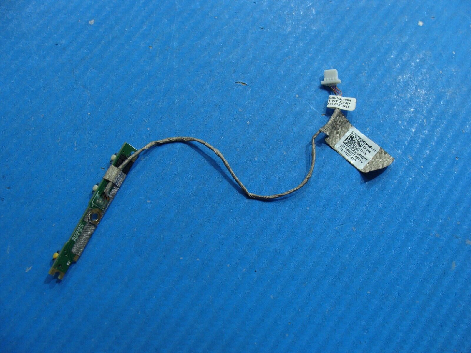 Dell Inspiron 17.3” 17 7779 OEM Power Button Board w/Cable 85GTT 450.07Y03.0012