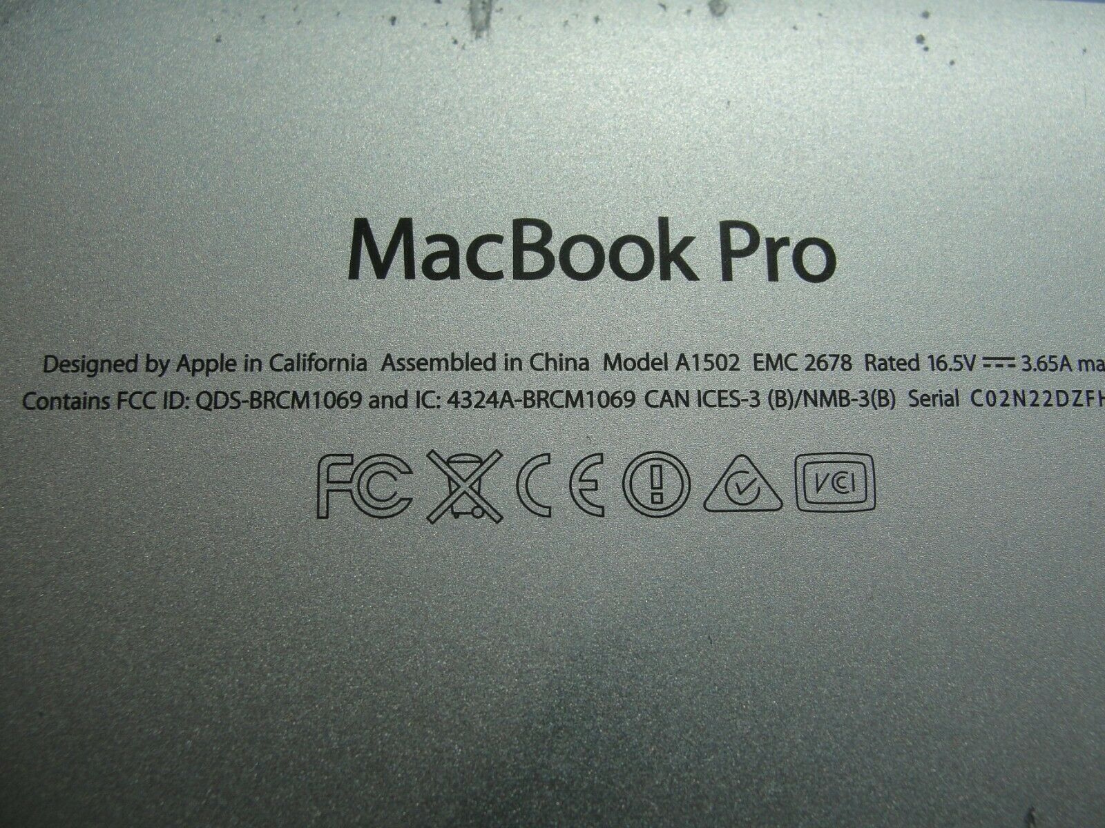 MacBook Pro A1502 13