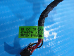 HP Pavilion 17-f215dx 17.3" Genuine Laptop DC IN Power Jack w/Cable 756956-yd1 