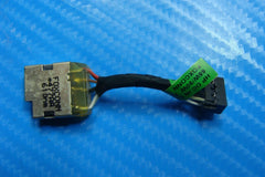 HP 15-f100dx 15.6" Genuine DC In Power Jack w/Cable 730932-fd1 