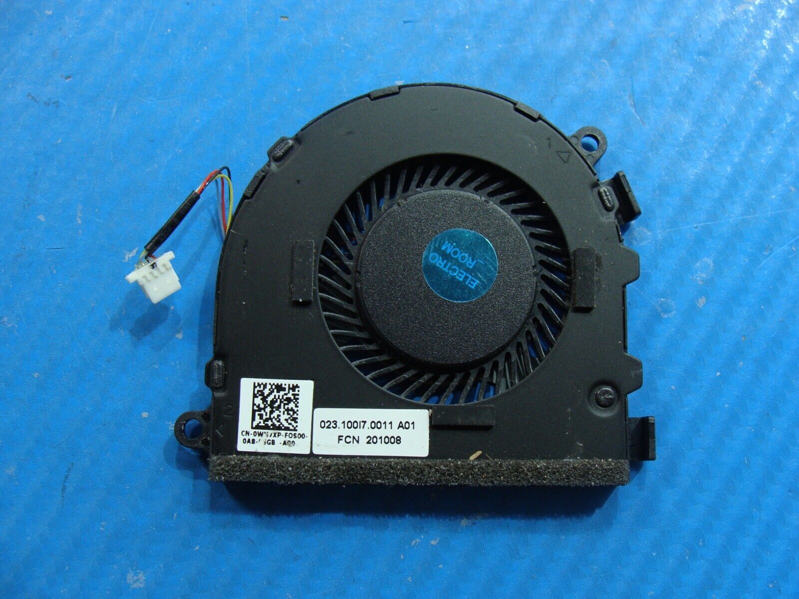 Dell Latitude 14” 14 3310 2-in-1 OEM Laptop CPU Cooling Fan WH7XP 023.100I7.0011