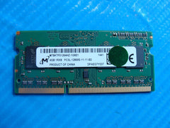 Dell 15 7547 Micron 4GB 1Rx8 PC3L-12800S SO-DIMM Memory RAM MT8KTF51264HZ-1G6E1