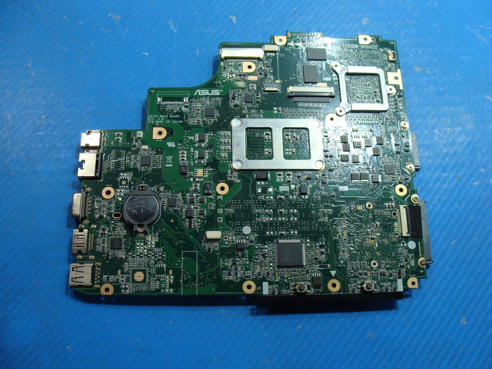 Asus 14” A43S Genuine Laptop Intel Socket Motherboard 60-N3VMB1100 31KJ1MB01H0