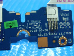 HP 15-ac178nr 15.6" Genuine Laptop Touchpad Mouse Button Board w/Cable LS-C702P