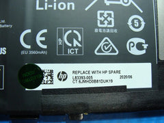 HP Pavilion 14m-dw023dx 14" Battery 11.55V 43.3Wh 3560mAh PV03XL L83393-005 84%