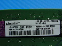 HP Kingston 2GB x3 SO-DIMM 1333 MHz PC3-10600 DDR3 Memory RAM 9995403-020.A00LF - Laptop Parts - Buy Authentic Computer Parts - Top Seller Ebay